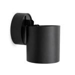 Imagen de SPOT 1 Luz GU10  Cilindro c/Mov. Negro Ø8*11cm DENSE