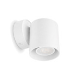 Imagen de SPOT 1 Luz GU10 Cilindro Blanco c/Mov. Ø8*11cm DENSE