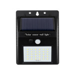 Imagen de APLIQUE SOLAR 4w LED c/sensor c/bateria IP65