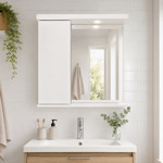 Imagen de BOTIQUIN 1 Cuerpo Blanco con Luz 56*18*60.5cm H