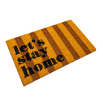 Imagen de FELPUDO Coco Rayado Lets Stay Home 40x60cm