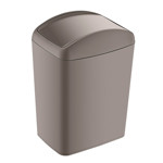Imagen de PAPELERA 40Lts Plastica Vaiven Marron 26x36x53cm H