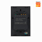 Imagen de PLAQUETA Negra Tactil Smart WIFI Bipolar