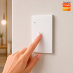 Imagen de PLAQUETA Blanca Tactil Smart WIFI Bipolar