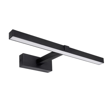 Imagen de APLIQUE LED 12w Negro Calido 50cm