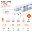 Imagen de ARTEFACTO LED T5 12w Cálido 90cm Dense