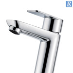 Imagen de LAVATORIO Monocomando Cromado Plano 15cm H Rimontti