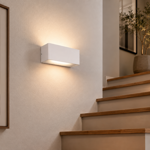 Imagen de Aplique LED 6w Cálido Tauro Blanco 20x10x8cm H