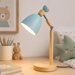 Imagen de Lampara Oslo Celeste Articulada - H: 40 cm / Base: 15 cm