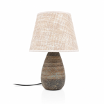 Imagen de LAMPARA Ceramica c/Pantalla Ankara 37.5cm H