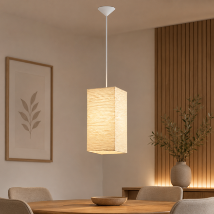 Imagen de COLGANTE Eco 1 Luz E27 20x20 /40cm H EGLO