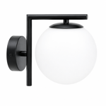 Imagen de Aplique 1 Luz Lyra Negro