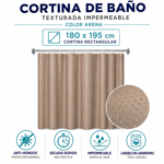 Imagen de Cortina 180x195 Arena Punto Diam.