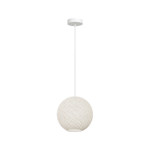Imagen de COLGANTE 1 Luz Capullo Blanco Chico E27 20Ø