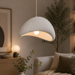 Imagen de Colgante 1 Luz E27 Nuba Blanco Ø50cm