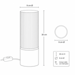 Imagen de Lámpara Tub 30 cm.