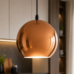 Imagen de COLGANTE 1 Luz Cobre Sfera Chica Ø20cm DENSE