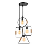 Imagen de COLGANTE 4 Luces Design