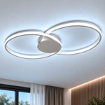 Imagen de APLIQUE LED Serena OO 43W Frio Niquel 71x32.5x6cm h