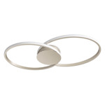 Imagen de APLIQUE LED Serena OO 43W Neutro Nickel 71x32.5x6cm h