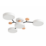 Imagen de Centro Led 40w Bonzo Blanco 3 Tonalidades 90x58x14cm H