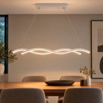 Imagen de Colgante LED 26w Wave Blanco 90cm