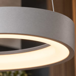 Imagen de Colgante LED 40w UFO Gris 3 Tonalidades Ø50cm