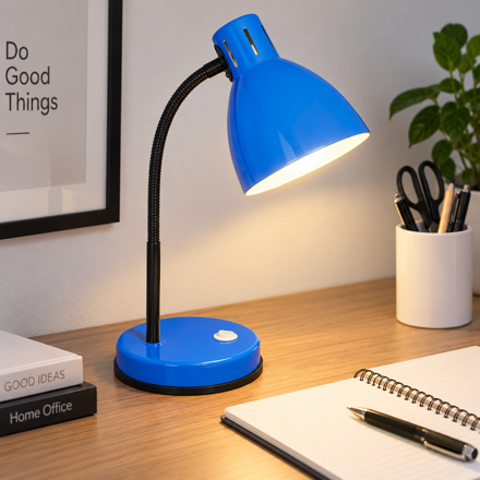 Imagen de LAMPARA de Mesa Teen AZUL Base 15cmØ / 28cm H