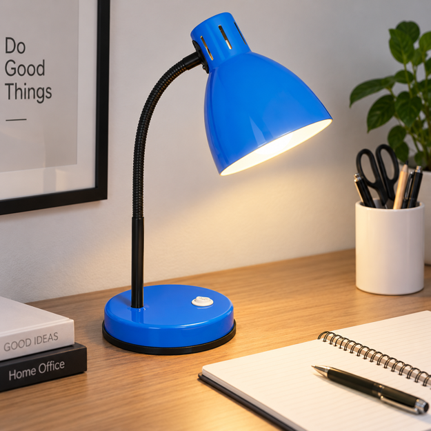 Imagen de LAMPARA de Mesa Teen AZUL Base 15cmØ / 28cm H