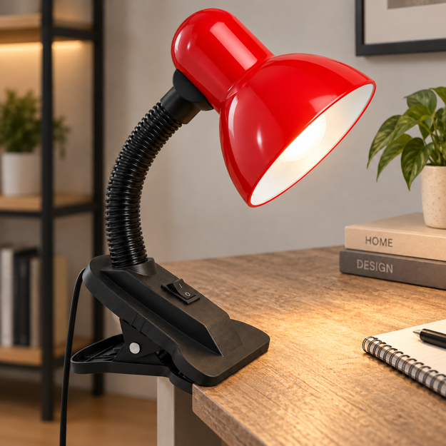 Imagen de Lampara Pinza ECO Roja 30cm h
