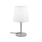 Imagen de LAMPARA Veladora Gris c/Pantalla 25.5cm H