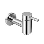 Imagen de GRIFO Unitario de Pared Recto CC  Prof.tot 16cm / Prof.al chorro 9cm / 7cm H