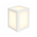 Imagen de APLIQUE LED de Exterior 12w Calido Rectangular Blanco 13x10.8x16cm H