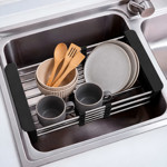 Imagen de Canasto Multiuso Extensible 22.5-36x19.5x9cm Prof.