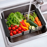 Imagen de Canasto Multiuso Extensible 22.5-36x19.5x9cm Prof.