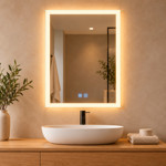 Imagen de ESPEJO LED 50x70cm Luz Variable y Desempañante
