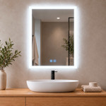 Imagen de ESPEJO LED 50x70cm Luz Variable y Desempañante
