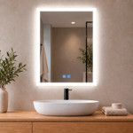 Imagen de ESPEJO LED 50x70cm Luz Variable y Desempañante