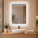 Imagen de ESPEJO LED 60x80cm Luz Variable y Desempañante