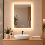 Imagen de ESPEJO LED 60x80cm Luz Variable y Desempañante
