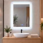 Imagen de ESPEJO LED 60x80cm Luz Variable y Desempañante