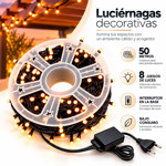 Imagen de GUIA Led Luz Calida 50mts