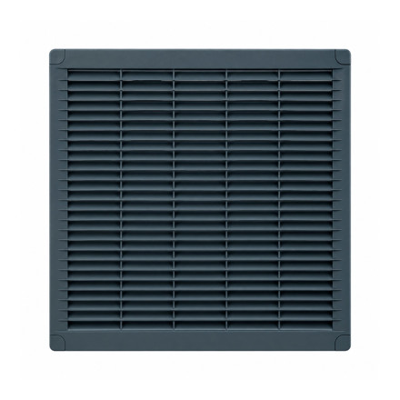 Imagen de REJILLA Ventilación Plastica Gris 30x30cm