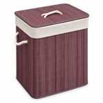 Imagen de Cesto de Ropa Bambú RECTANGULAR GRANDE 40x30x55cm